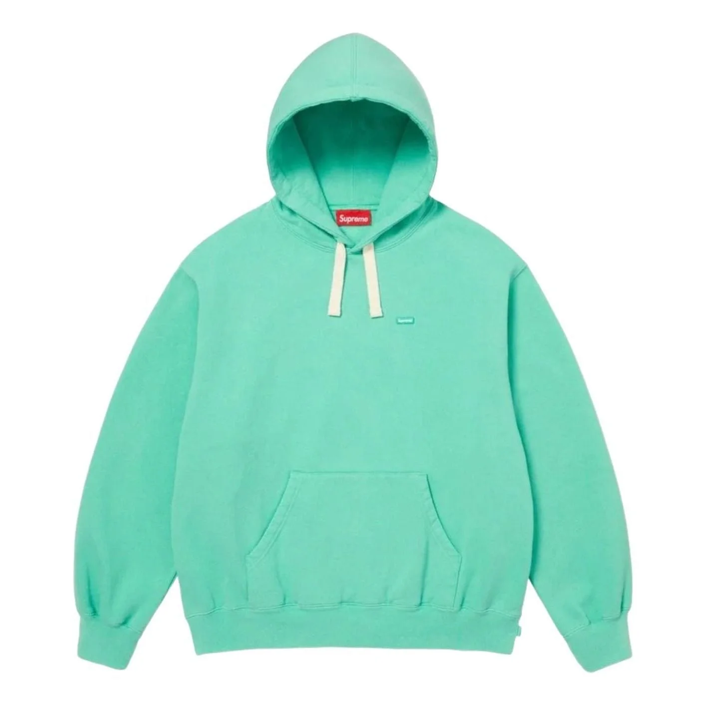 Supreme SS26 Small Box Drawcord Hooded Sweatshirt 'Mint' SUP-SS26-021-MNT - 1