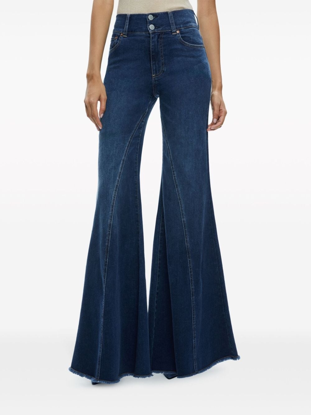 Beautiful Seamed flared jeans - 5