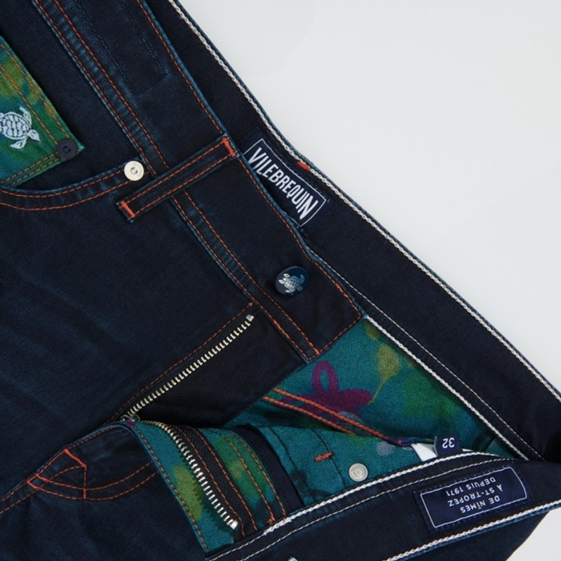 Men denim Bermuda Shorts printed 1988 Turtles Graffiti 9