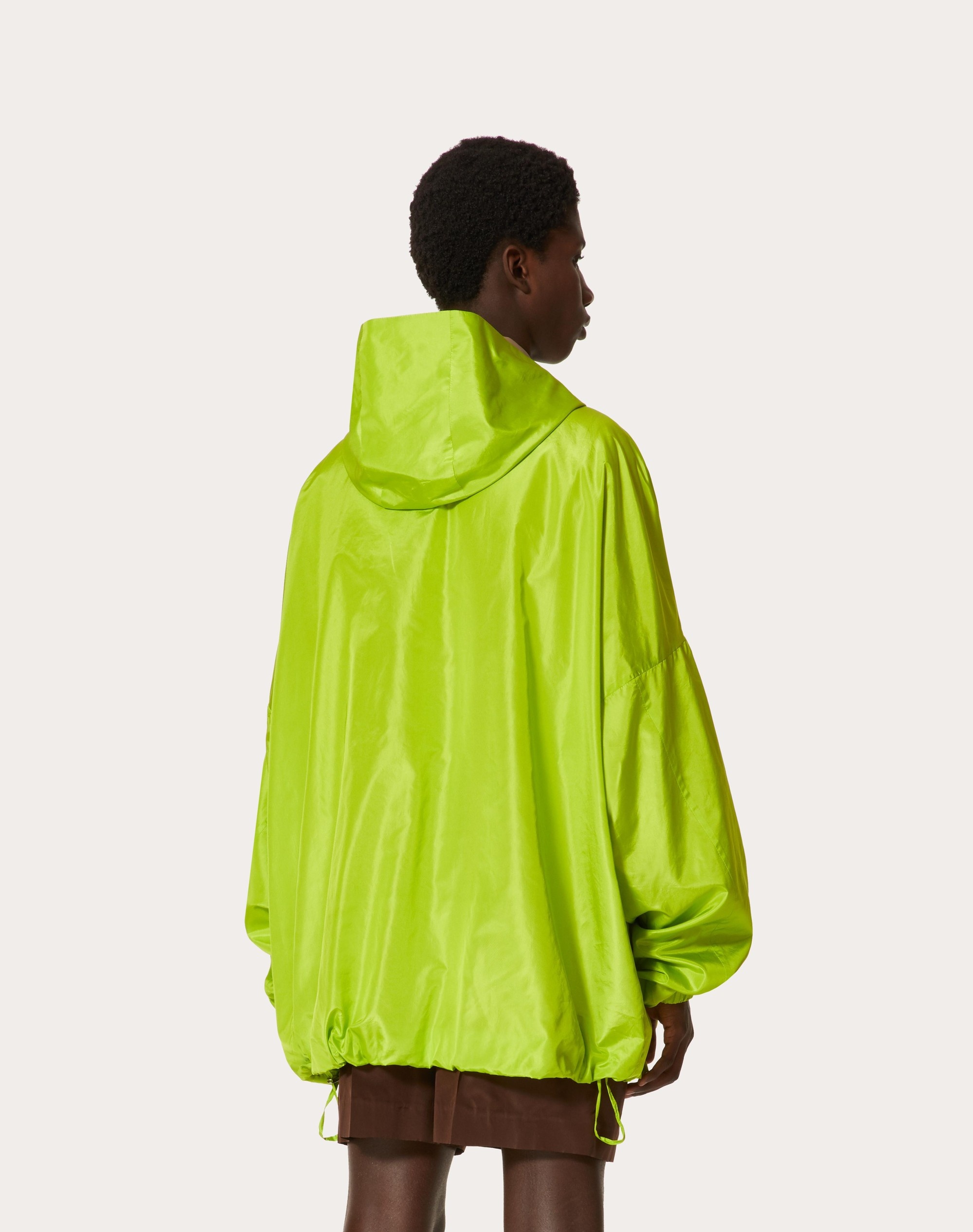 WASHED TAFFETA ANORAK - 4