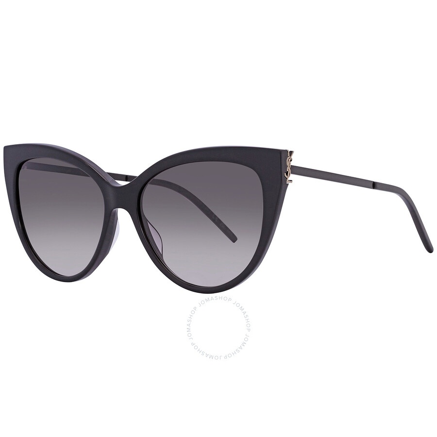 Saint Laurent Smoke Gradient Cat Eye Ladies Sunglasses SL M48SA 002 56 - 5