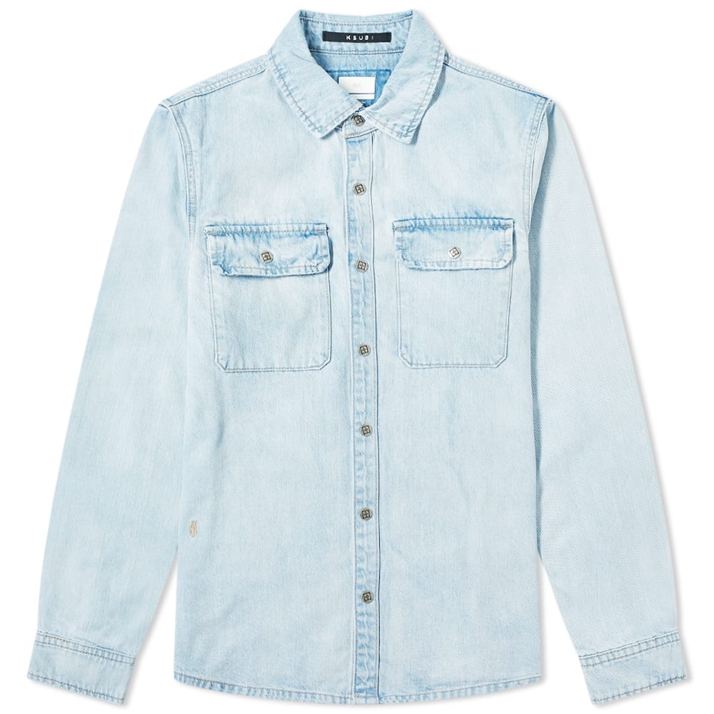 Ksubi Shockwave Denim Shirt - 1