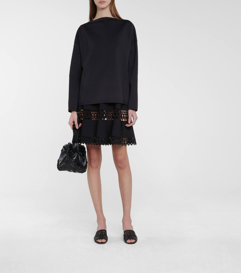 Alaïa Stretch-knit sweater outlook
