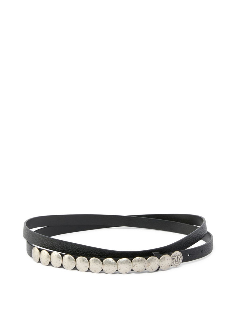 studded lambskin belt 1