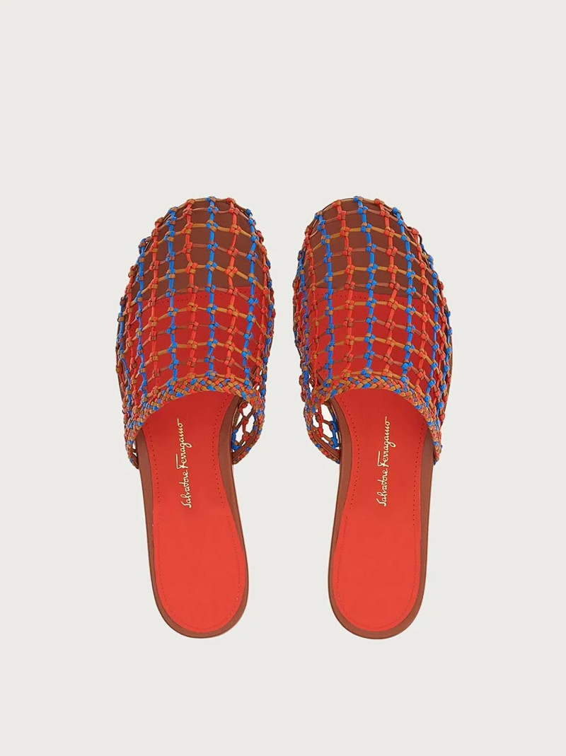 FERRAGAMO WOVEN MULE outlook