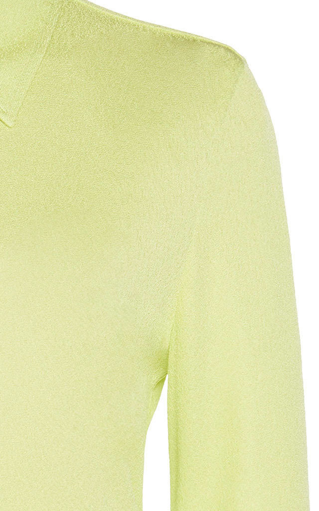 Collared Jersey Sable Shirt green - 5