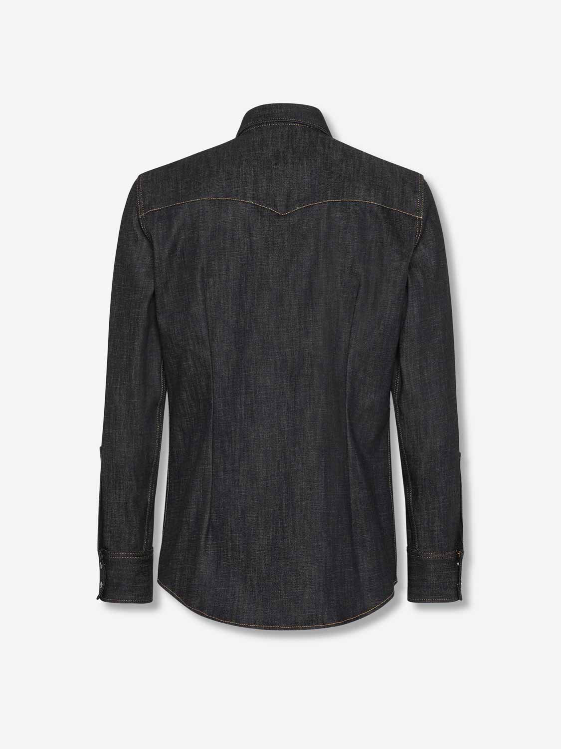 DENIM COTTON SHIRT - 3