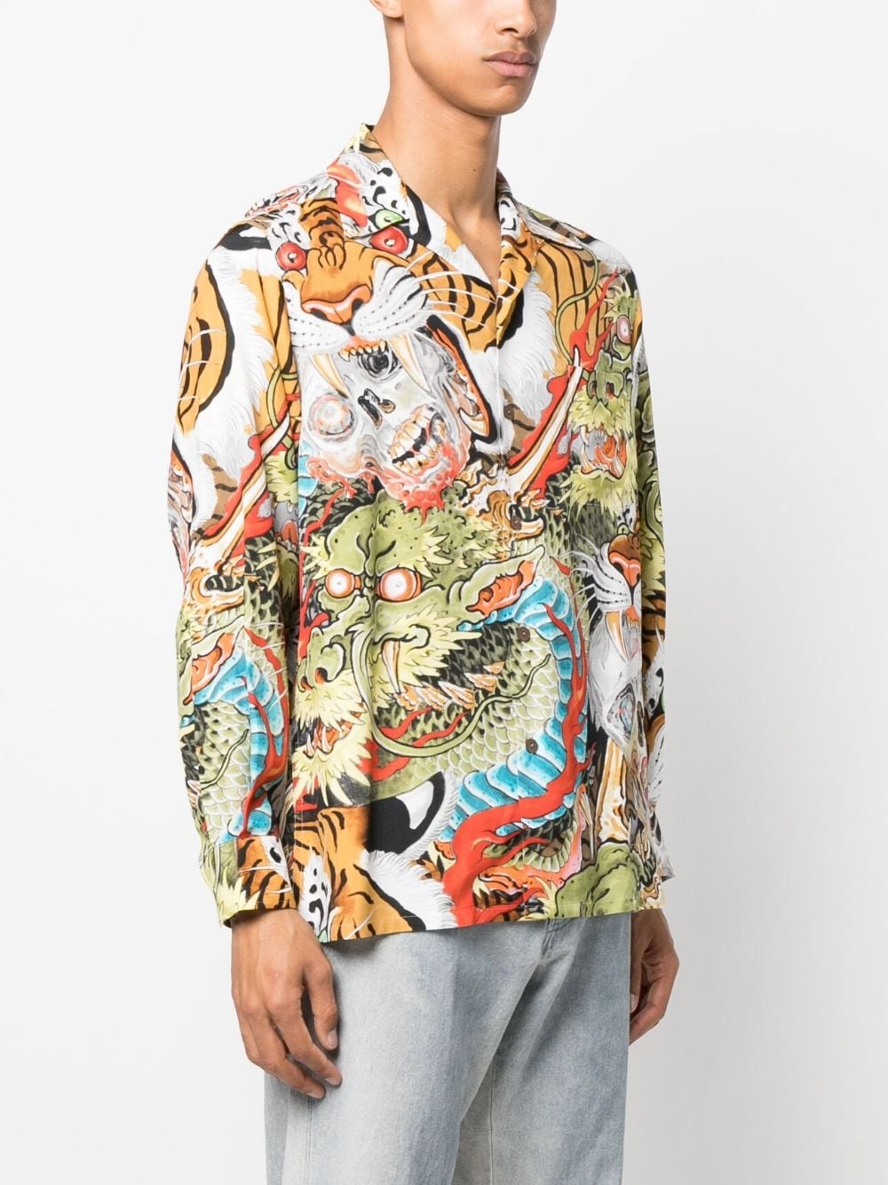 graphic-print shirt - 3