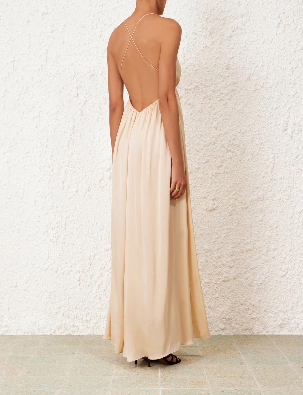 SILK SLIP DRESS - 4