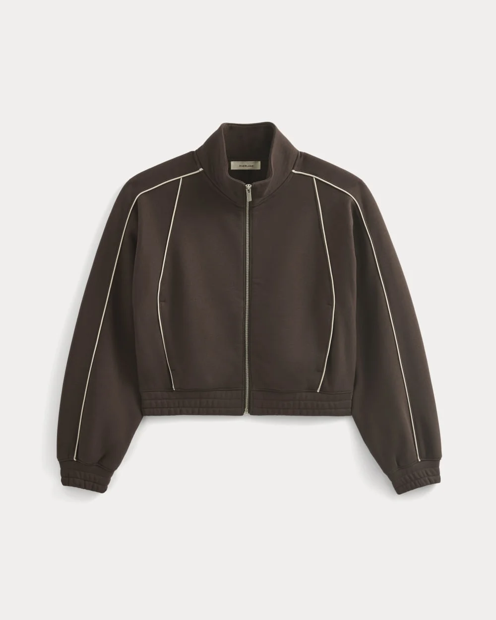 LUXE FLEECE TRACK JACKET - 1