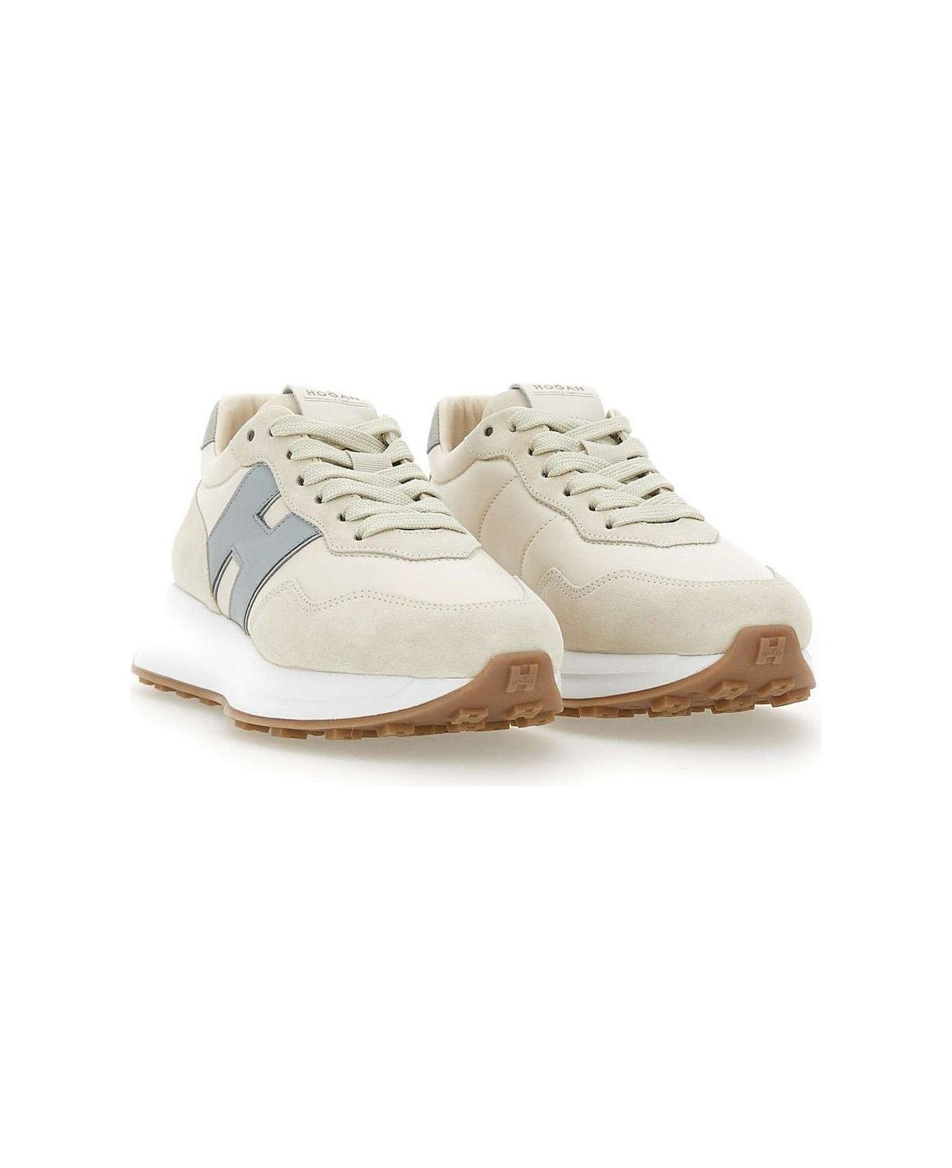 Logo Patch Panelled Sneakers - 2