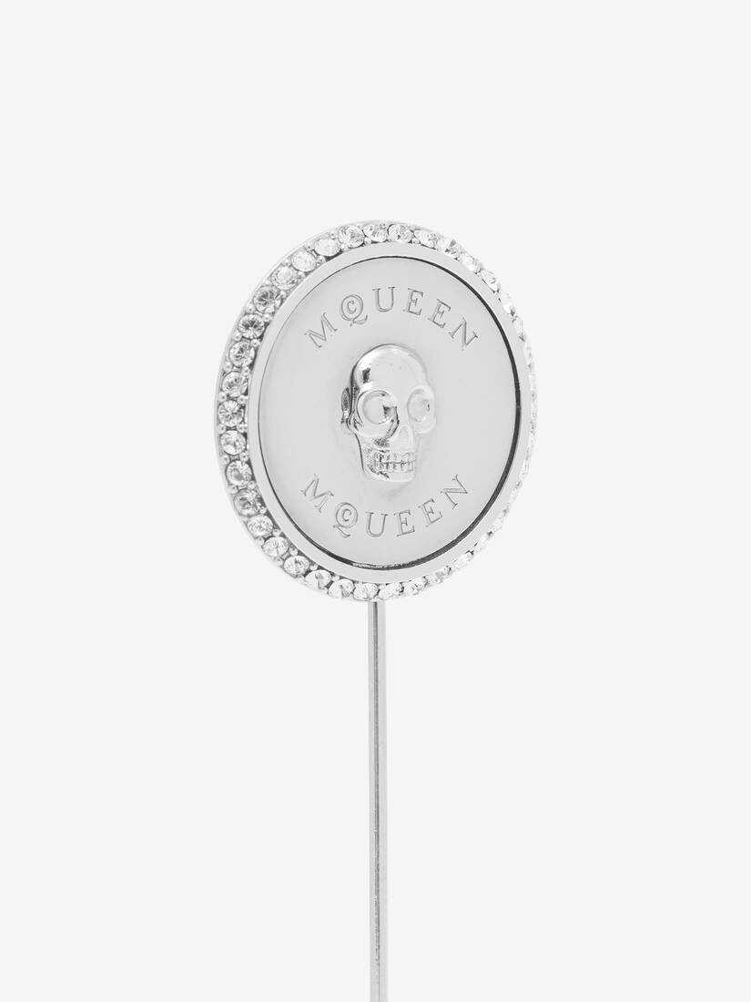 Sovereign Skull Pin Brooch - 3