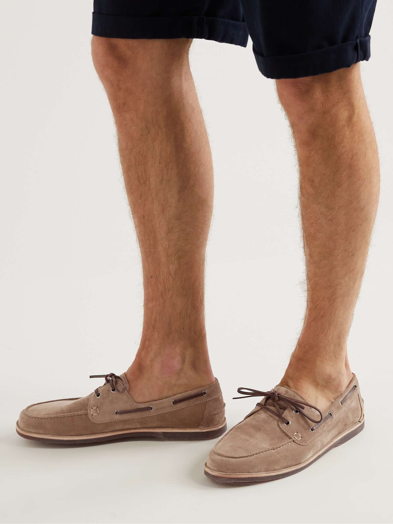 Suede Boat Shoes - 2