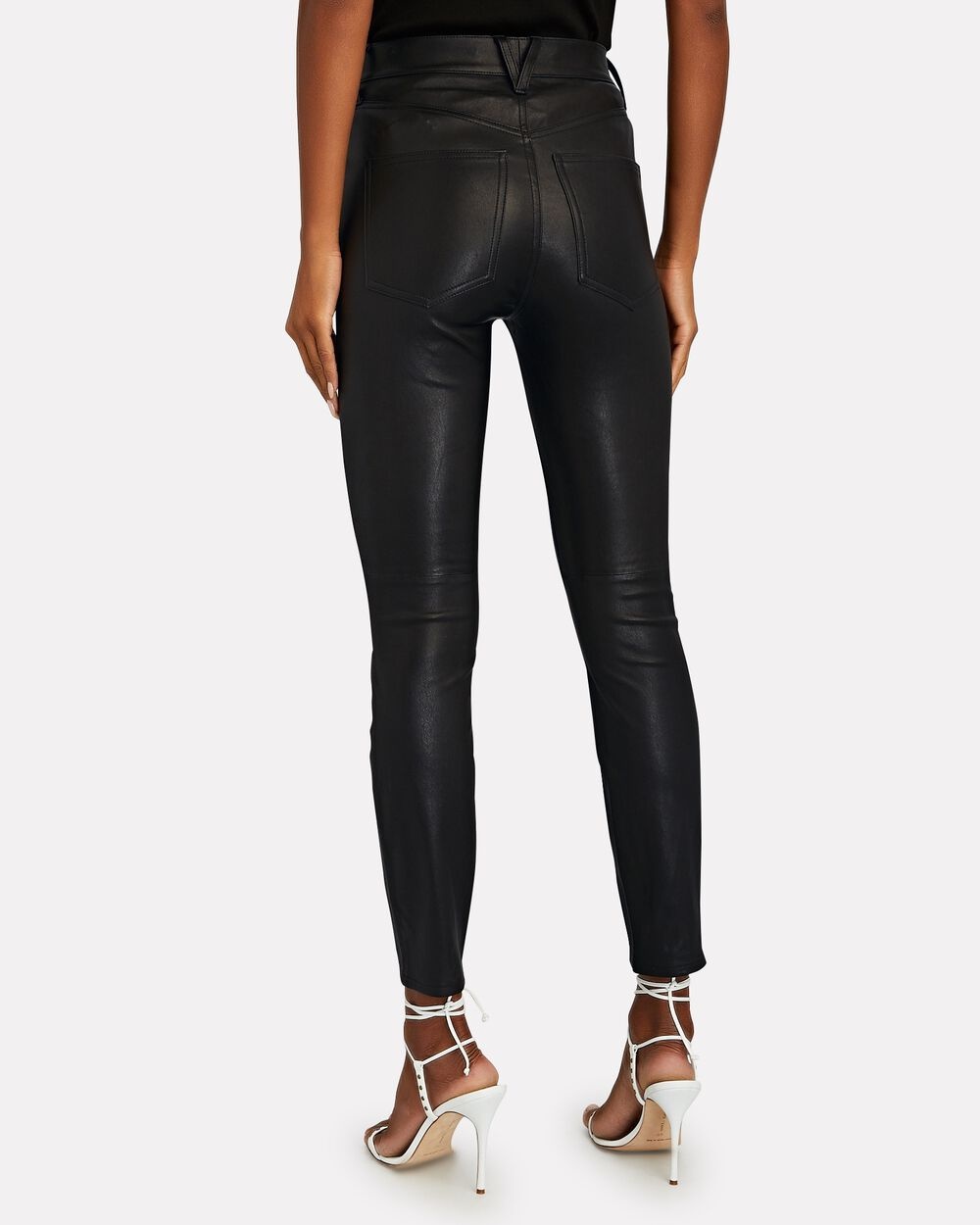 Debbie Leather Skinny Pants - 5