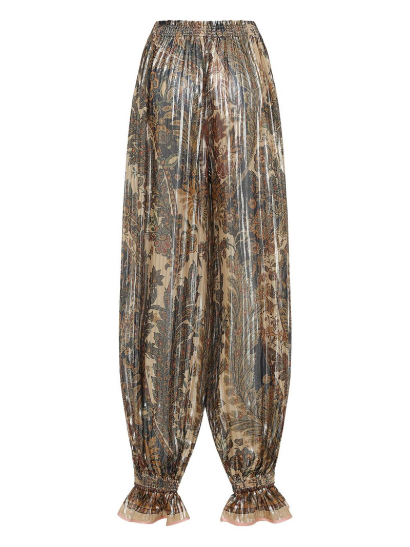 Valentino Voyage Imaginaire-print balloon trousers outlook