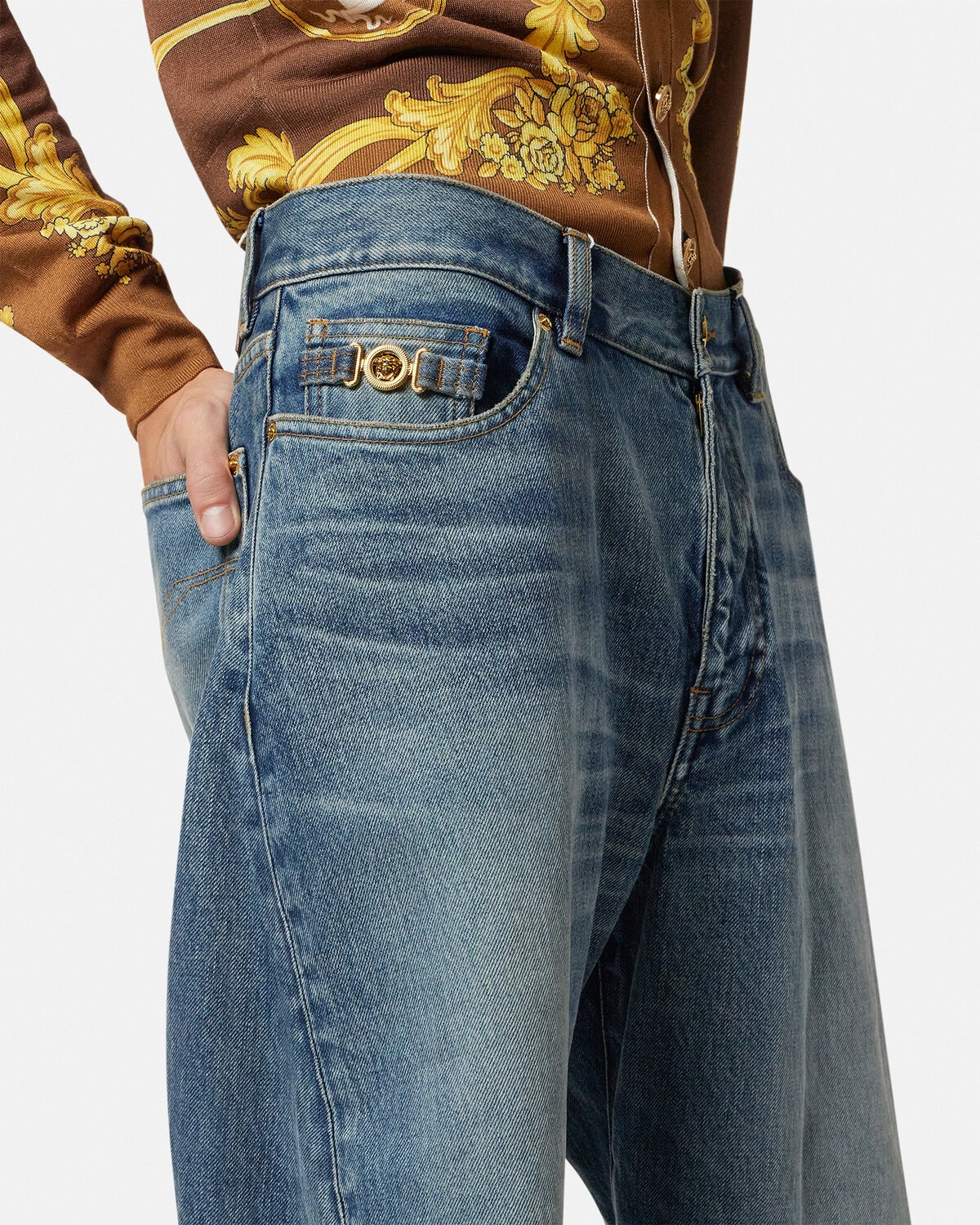 Baggy Twisted Japanese Jeans - 3
