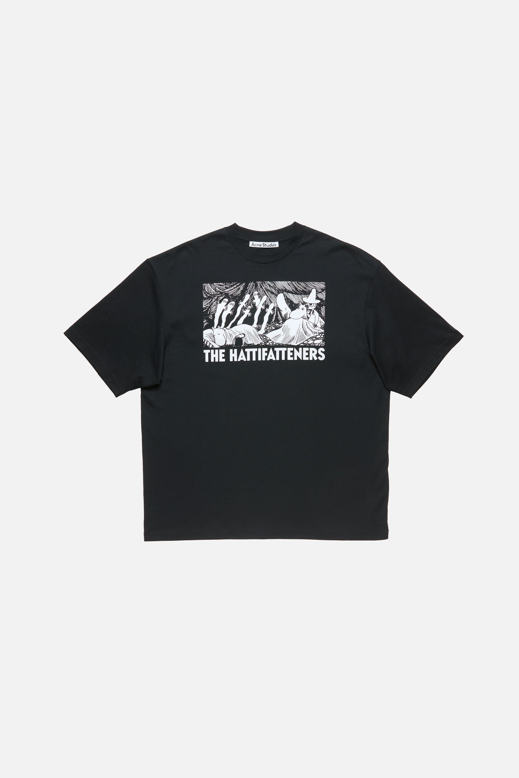 T-shirt - Acne Studios x Moomin - Black - 1