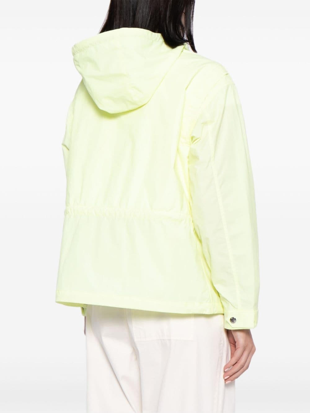 press-stud hooded jacket - 4