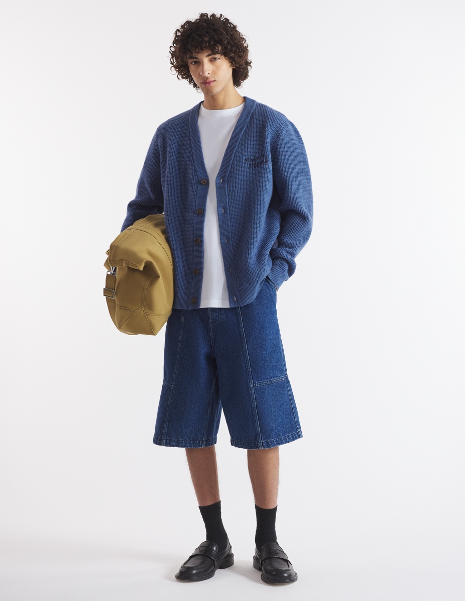 MAISON KITSUNE HANDWRITING COMFORT CARDIGAN - 2