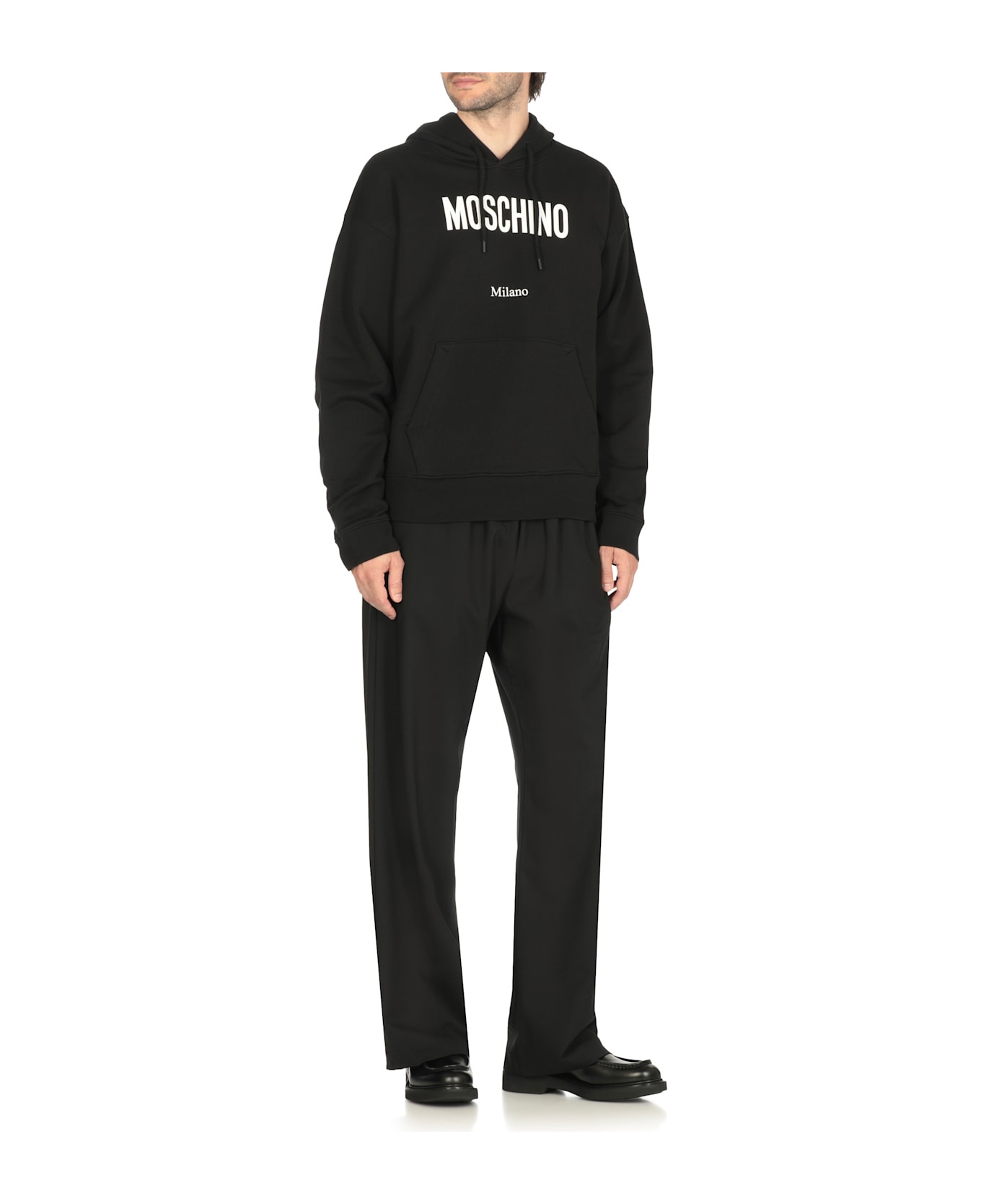 Cotton Logoed Hoodie - 5
