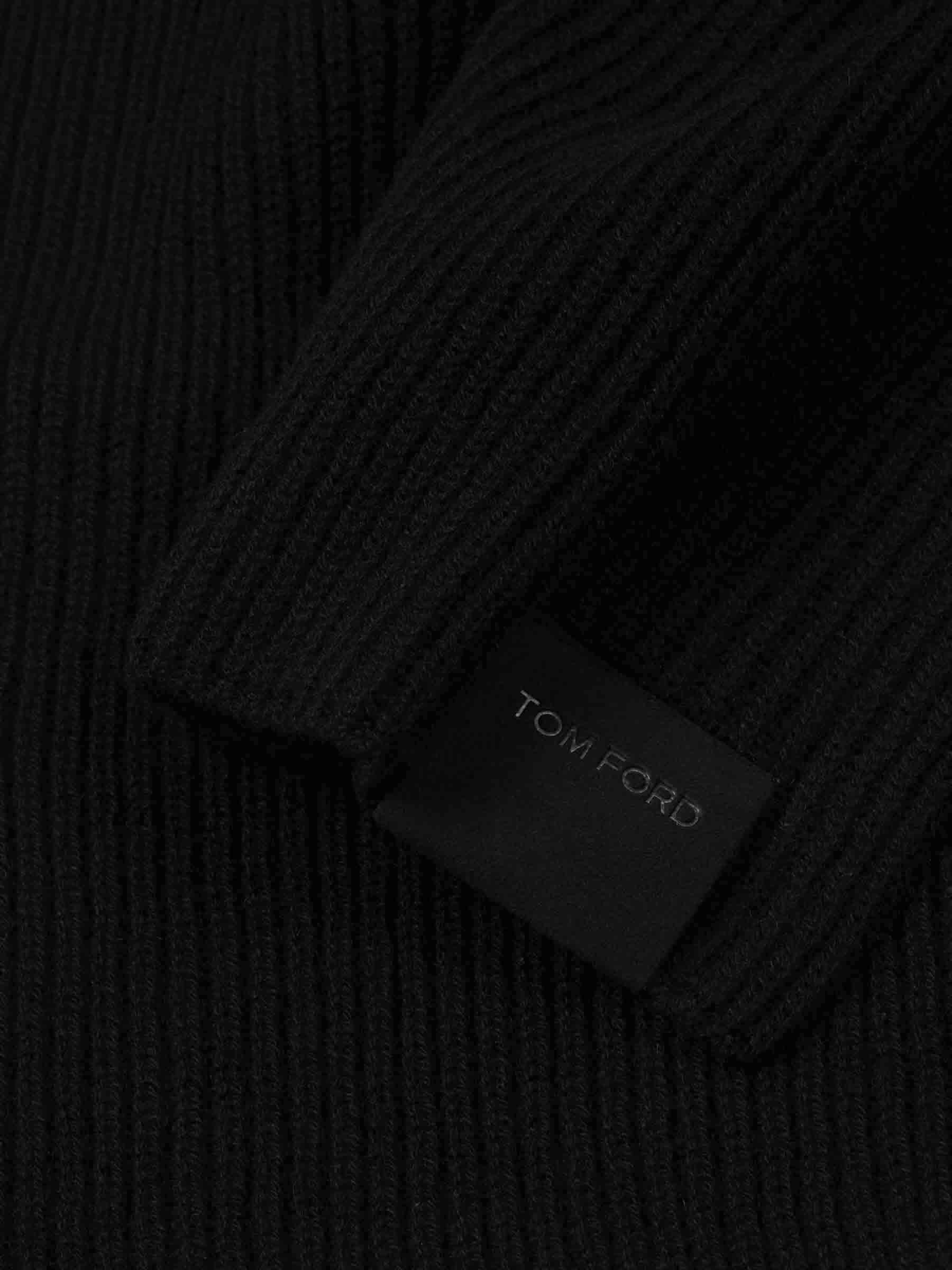 CASHMERE KNIT SCARF - 3