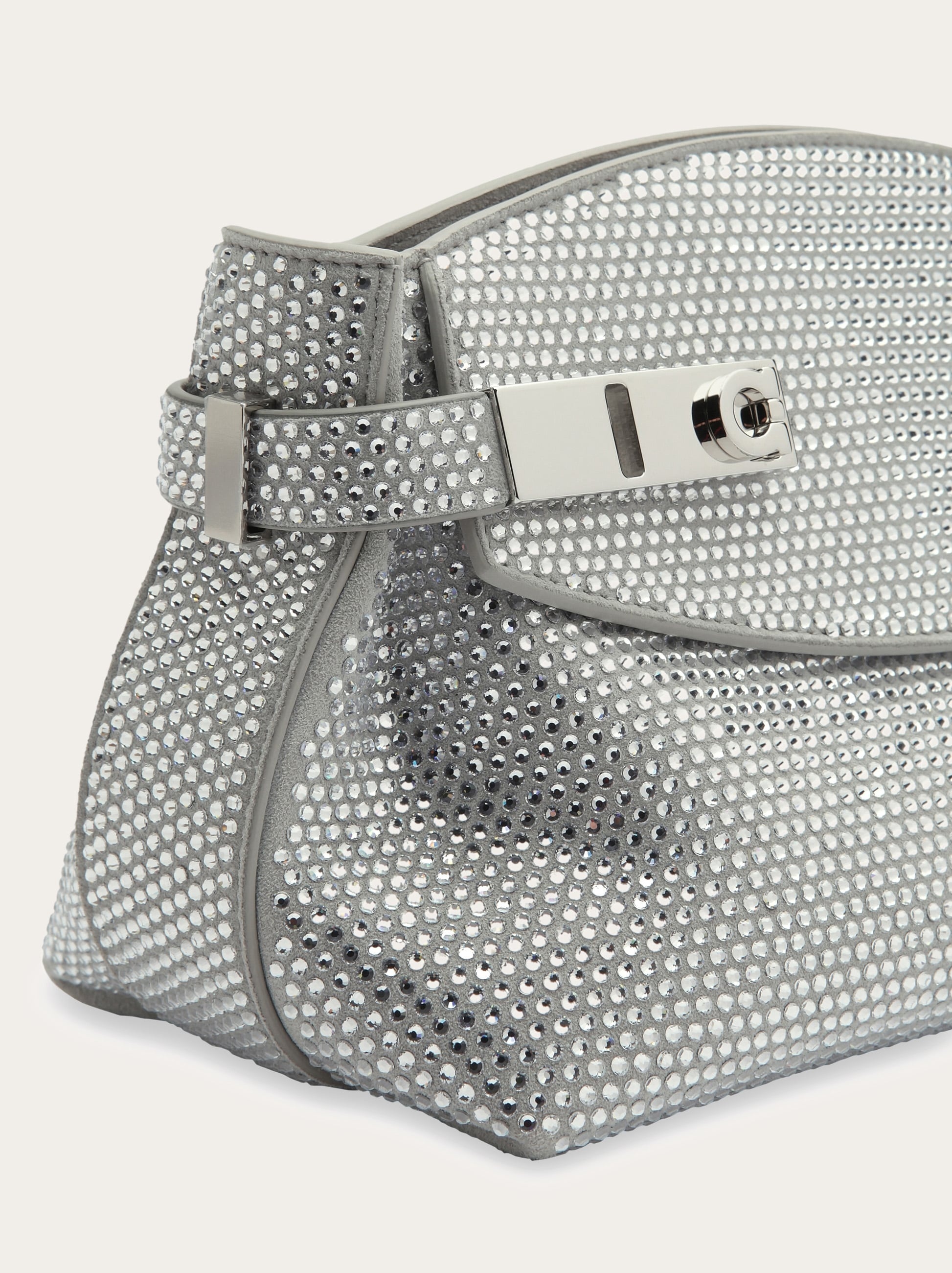 Hug crossbody bag with crystals (S) - 8