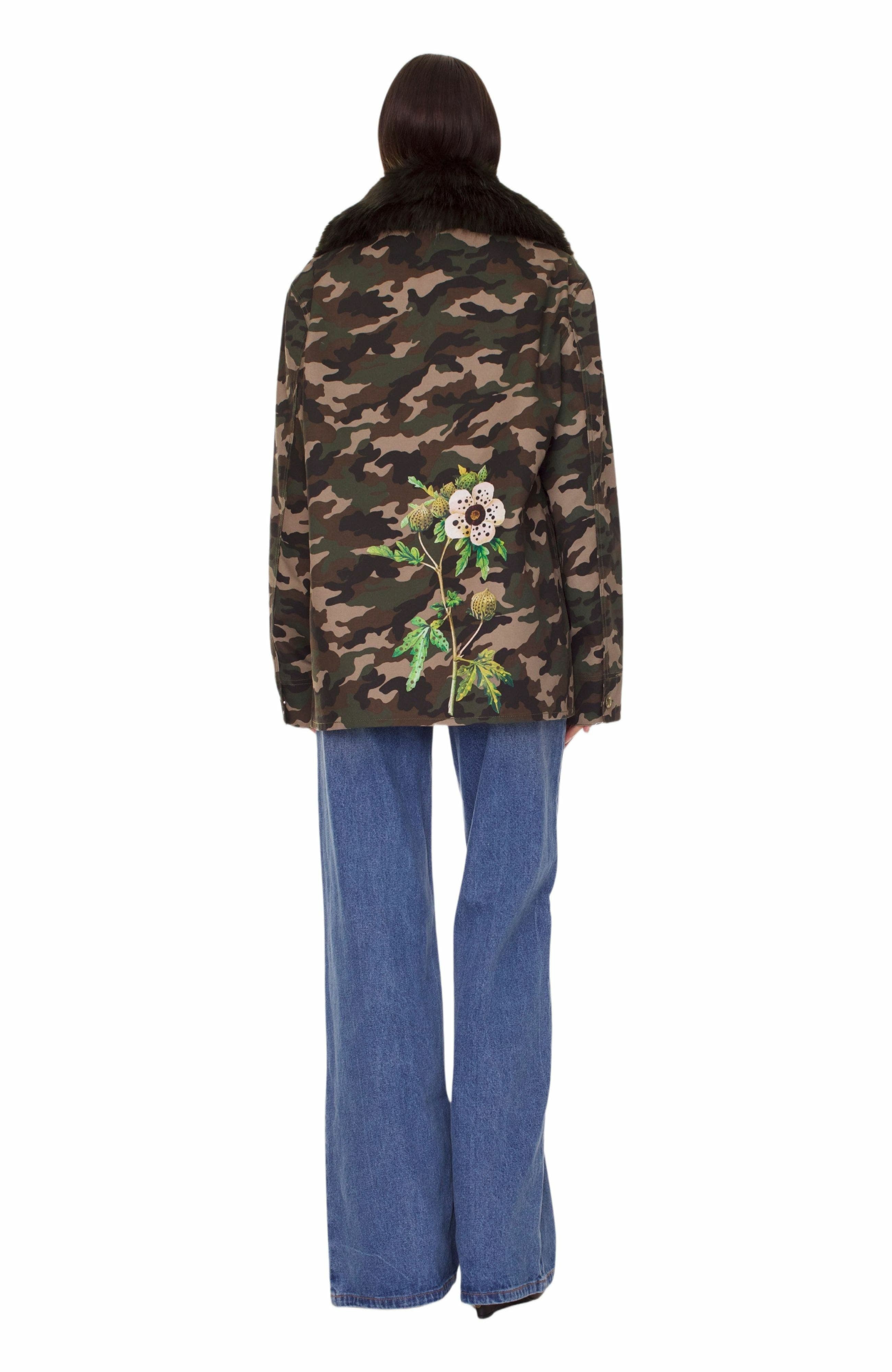 Cynthia Rowley Outward Bound Jacket in Green Camo at Nordstrom - 6