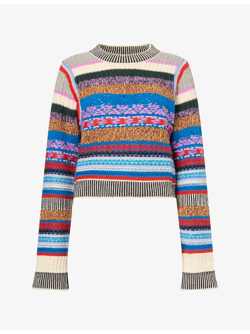 The Extra Crop Wool Knit Jumper - 1