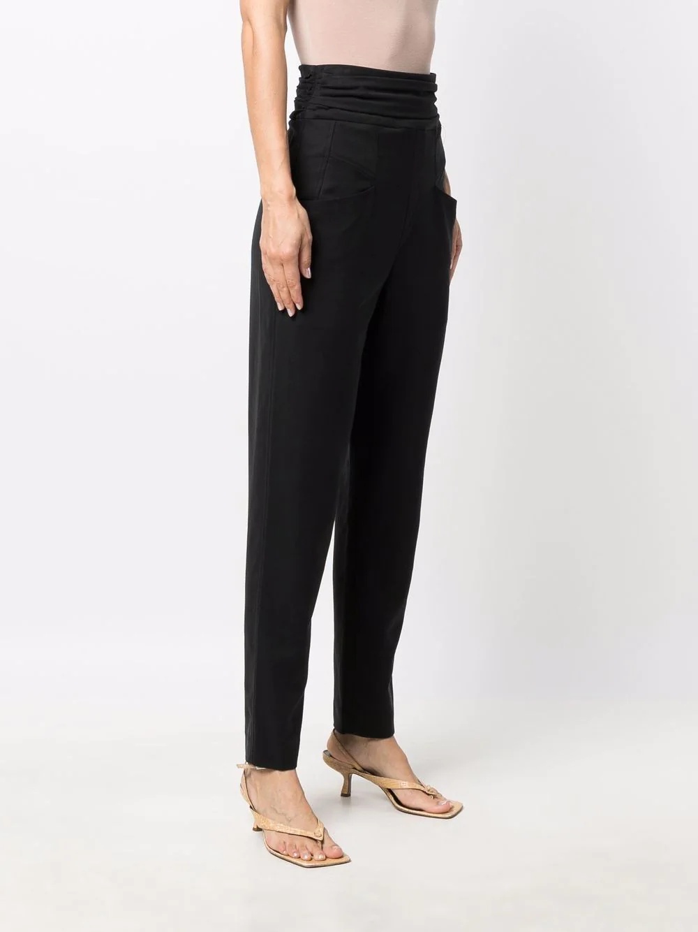 Stoda high-waisted tapered trousers - 3