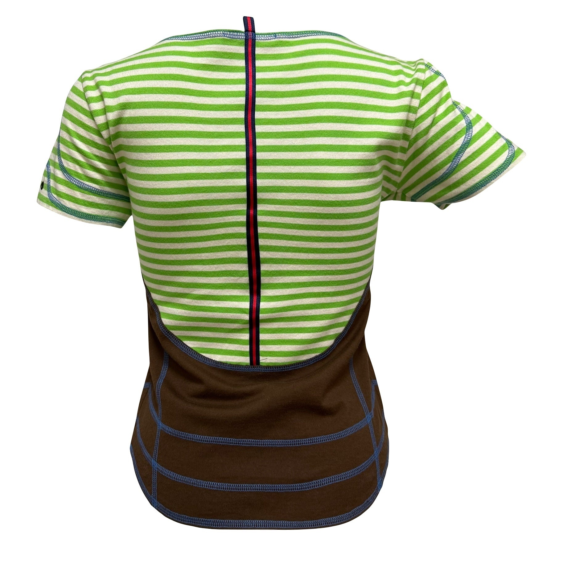 ISSEY MIYAKE ISSEY MIYAKE Spring Summer 2004 Laced Up Striped T