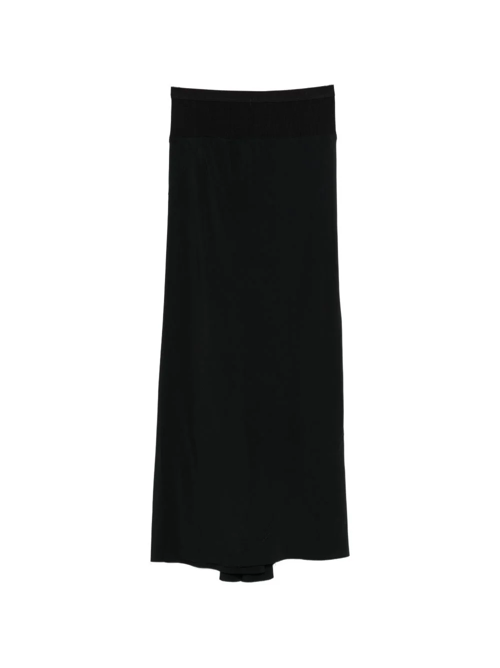 Cotton blend midi skirt - 1