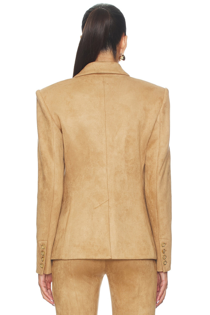 GENERATION LOVE Arielle Faux Suede Blazer outlook