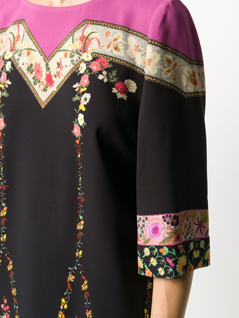 floral embroidered dress - 5