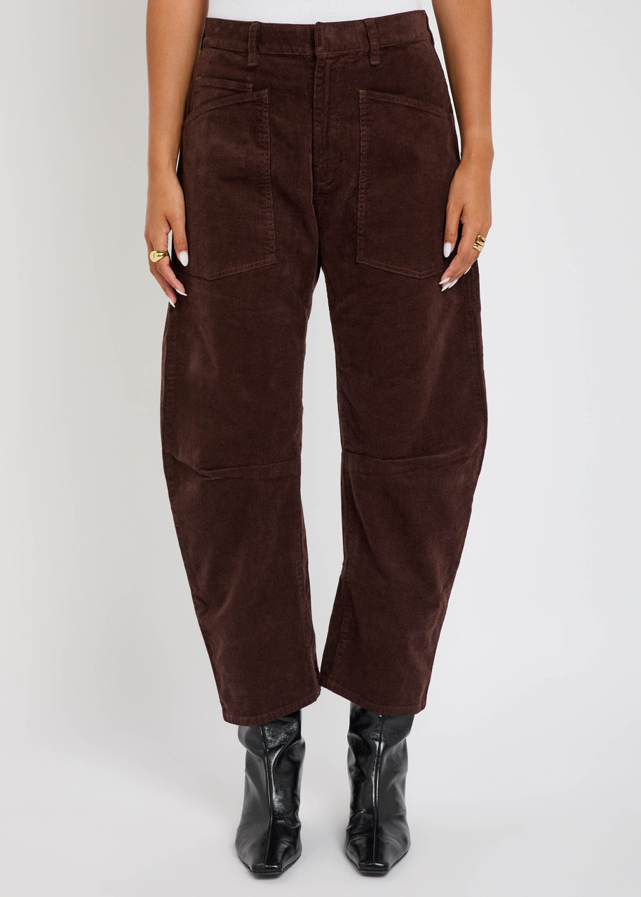 Nili Lotan Shon Barrel-leg Corduroy Trousers - 2