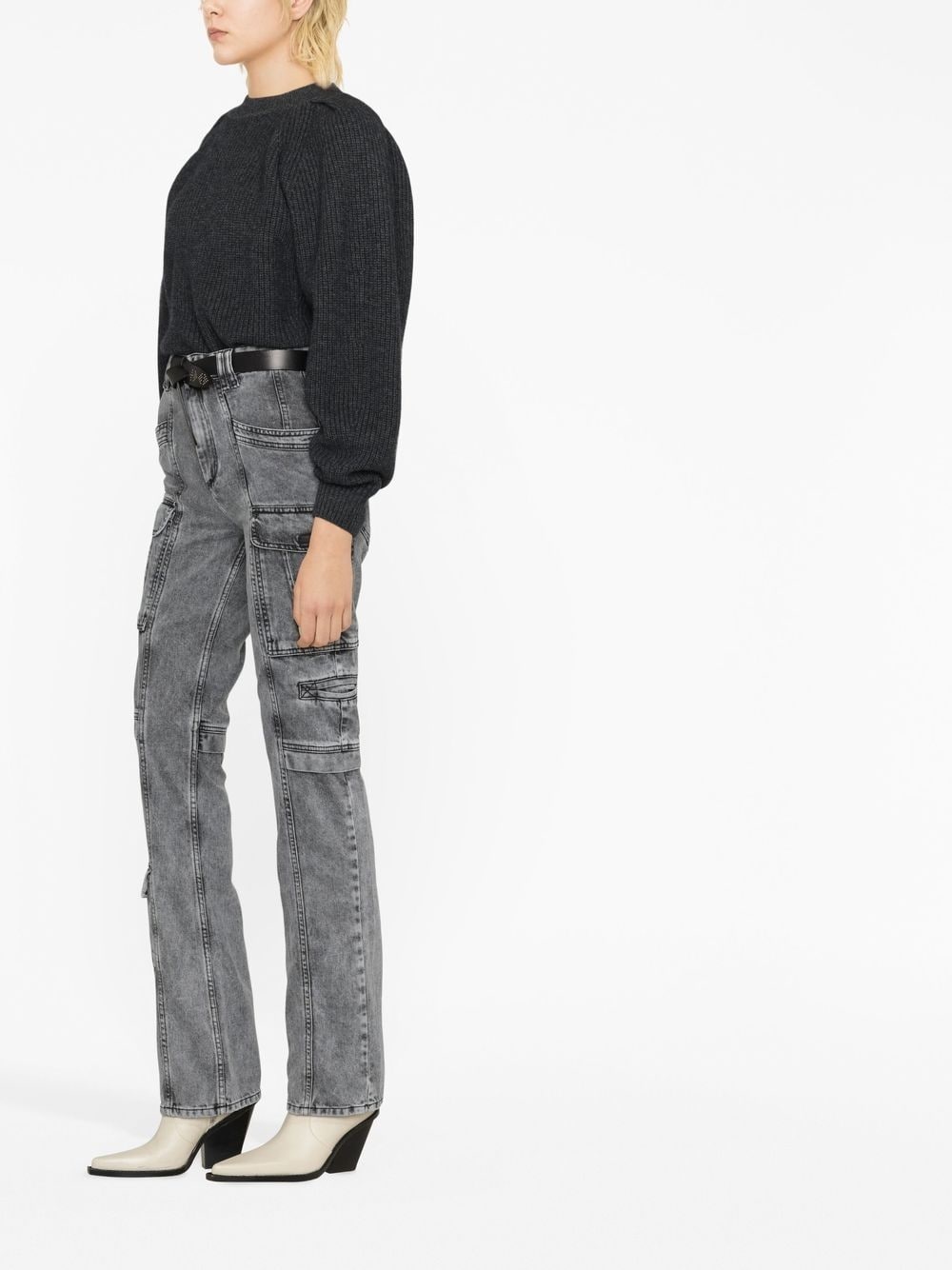 Vokayo cargo straight-leg jeans - 3
