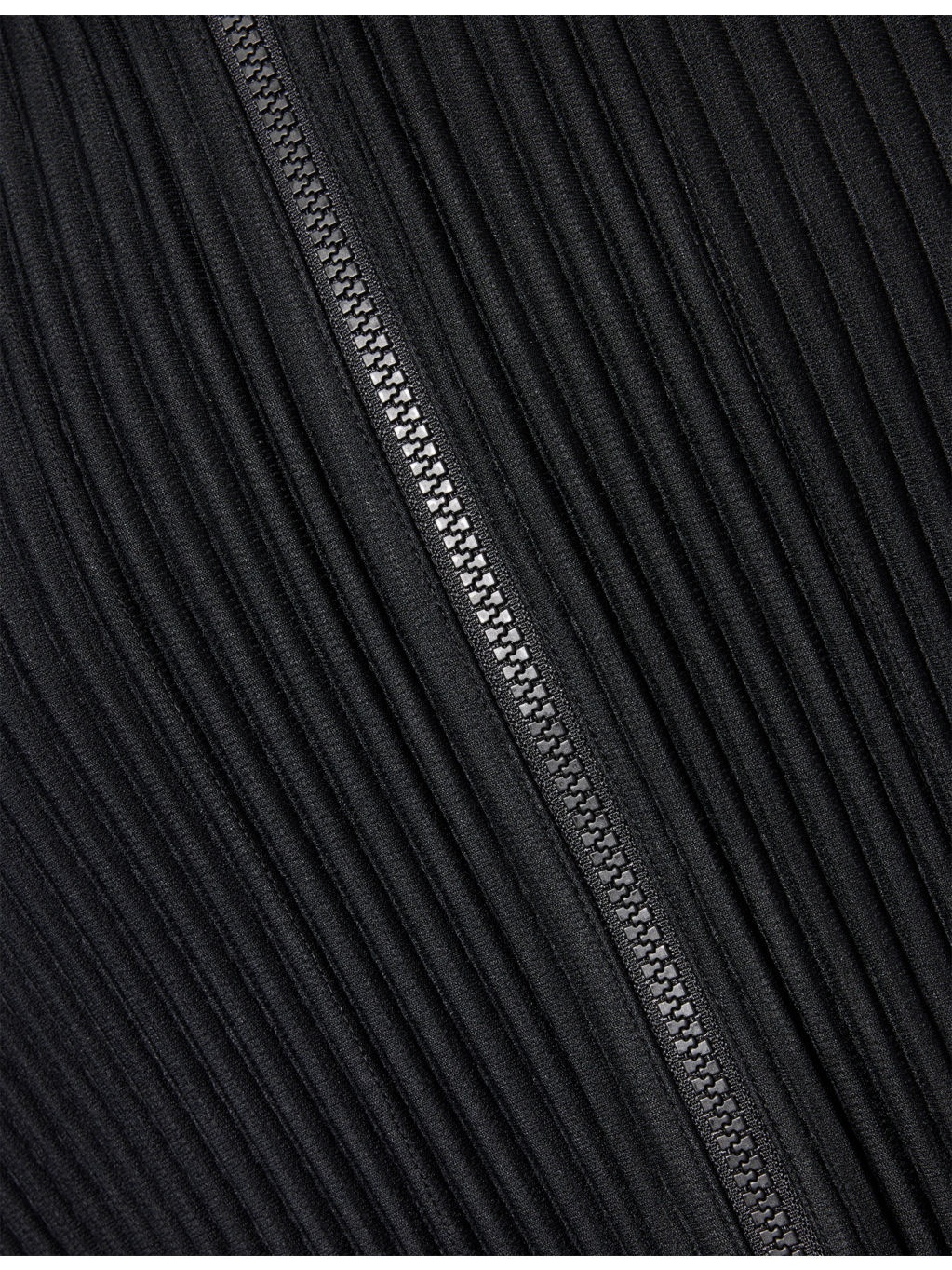 June Zip-Up Pleated Knitted Hoody - 6