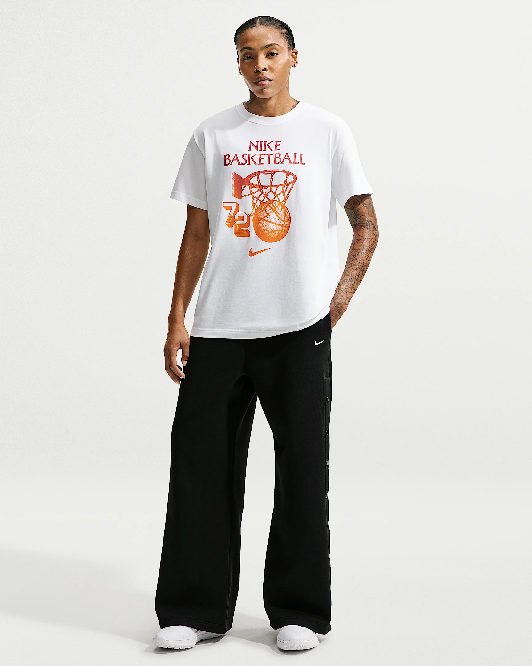 Nike Women's Therma-FIT Fleece Tear-Away Basketball Pants - 1