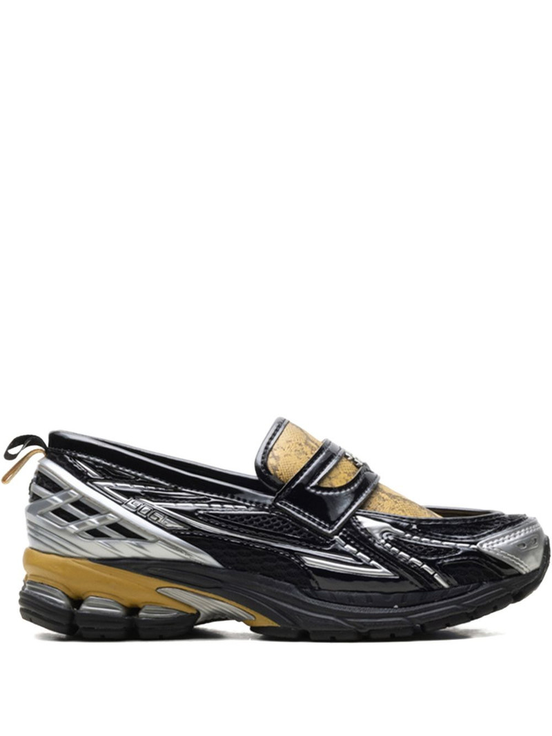 x Ganni 1906L snake-print sneakers 1