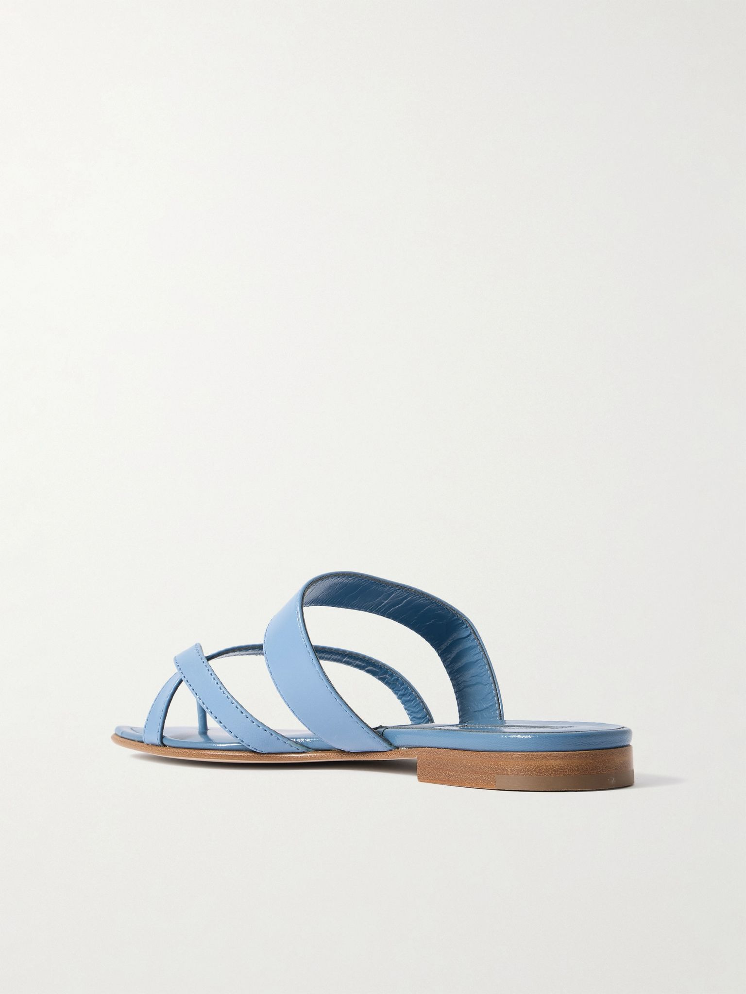 Susa leather sandals Sky blue - 3