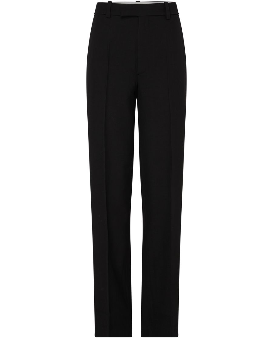 Straight leg tailored trousers - 1