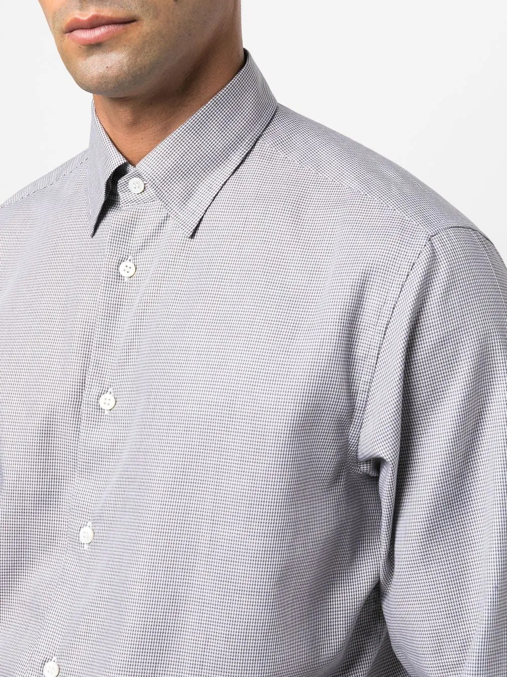 check button-down shirt - 5