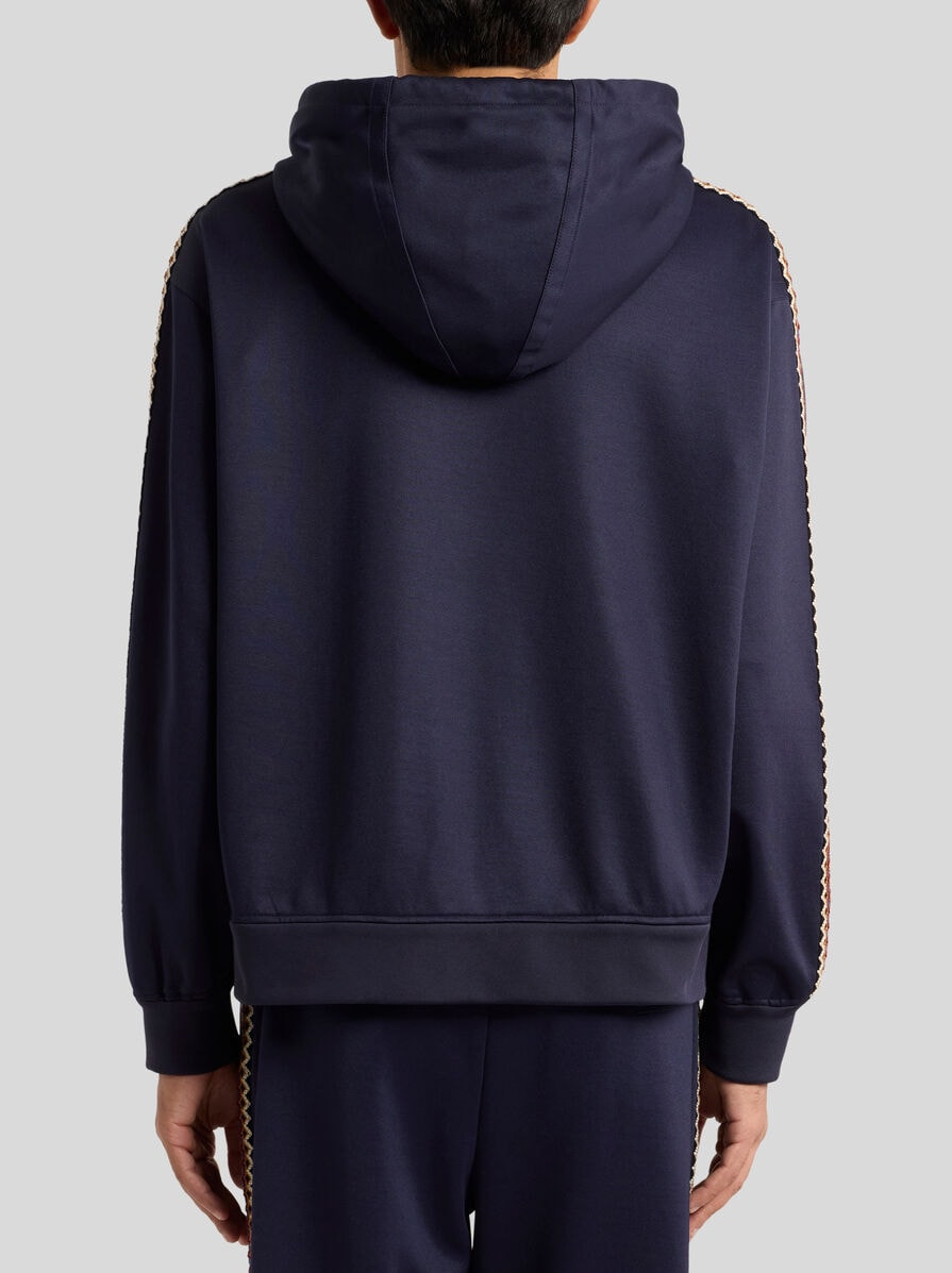 HOODED SWEATSHIRT WITH PEGASO EMBROIDERY - 4