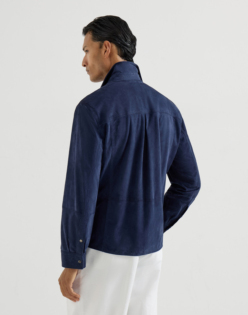 Suede overshirt 3