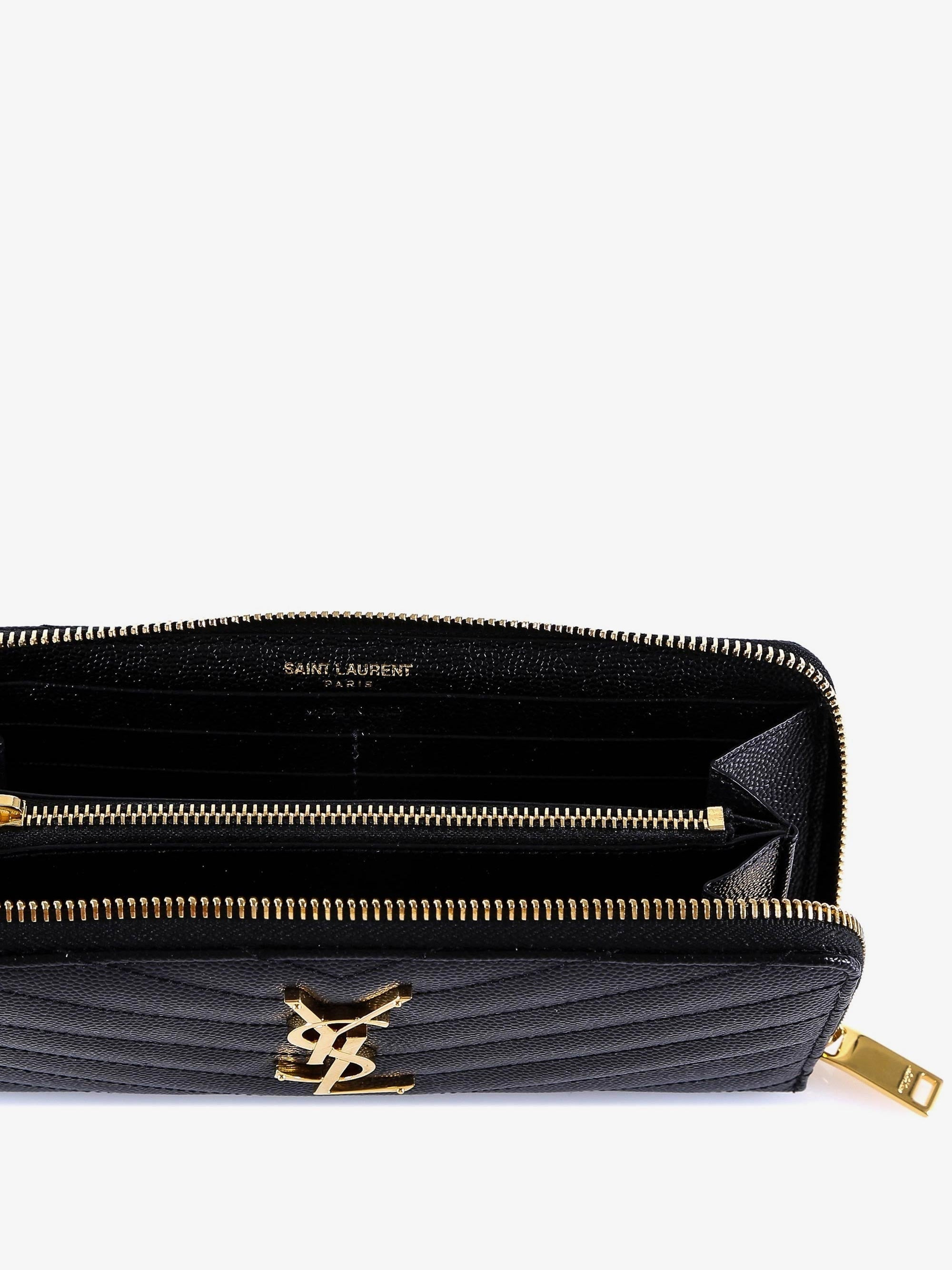 Saint Laurent Leather Wallet - 3