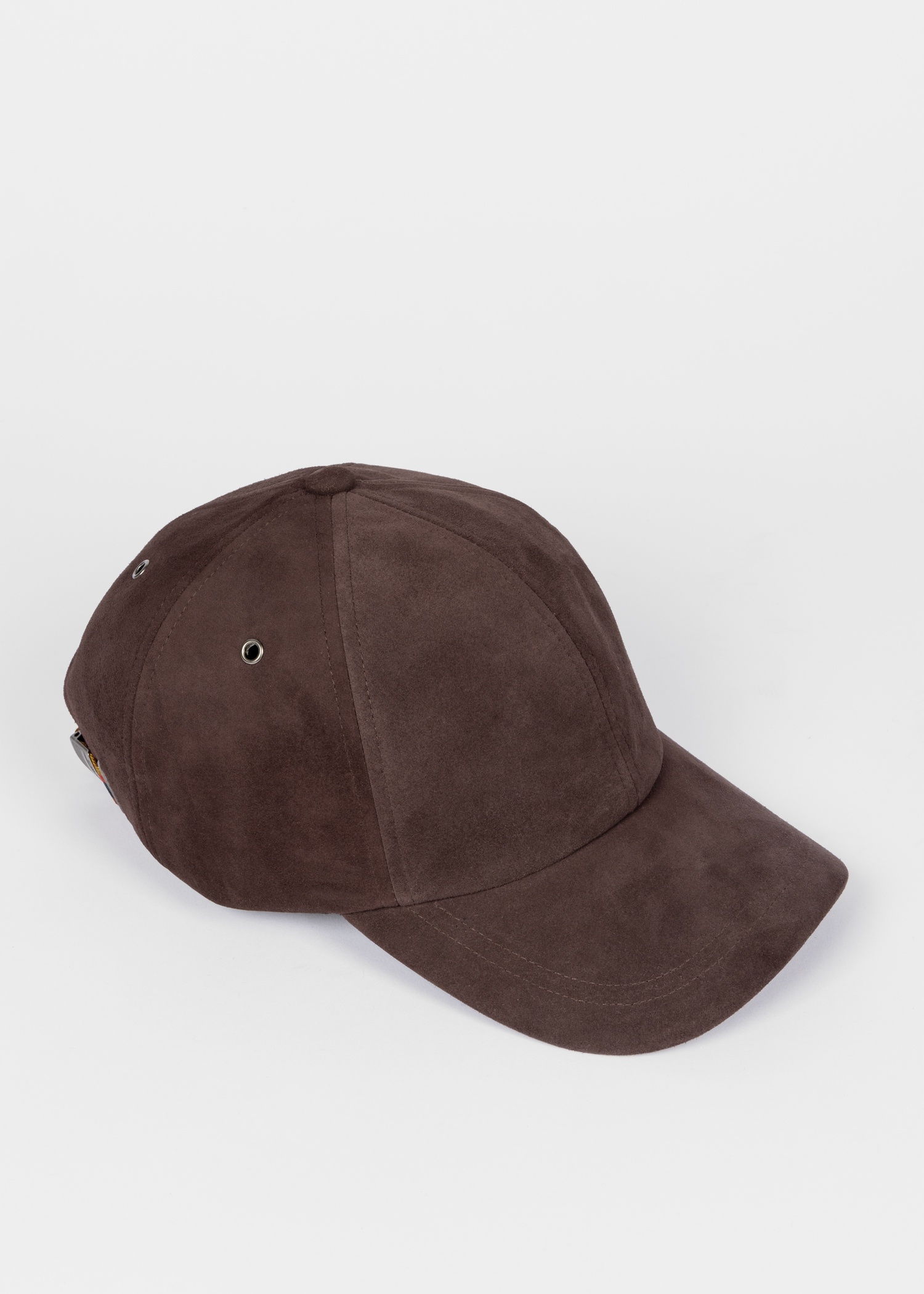 Brown Suede Baseball Cap - 2