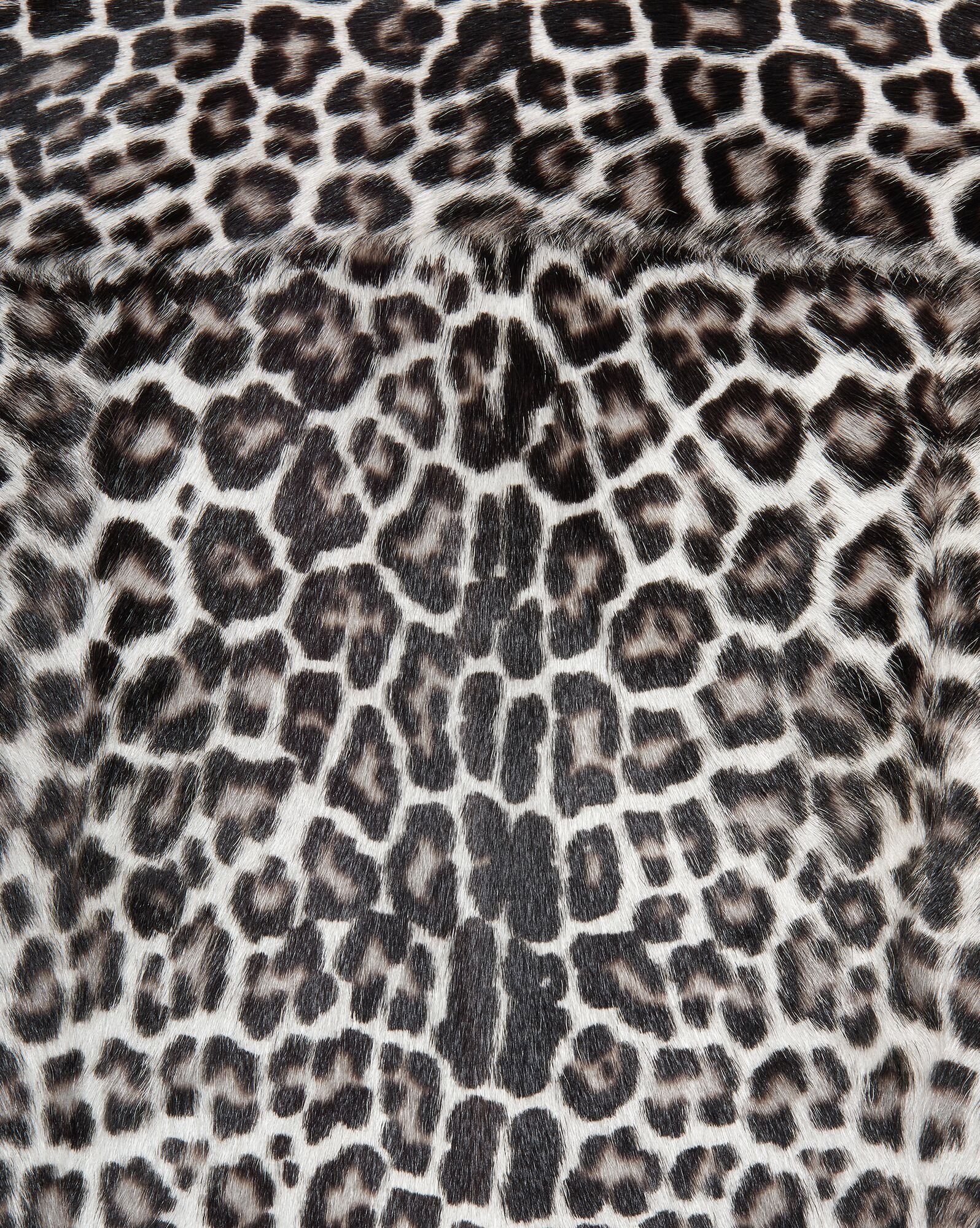 jacket in leopard-printed fur - 3