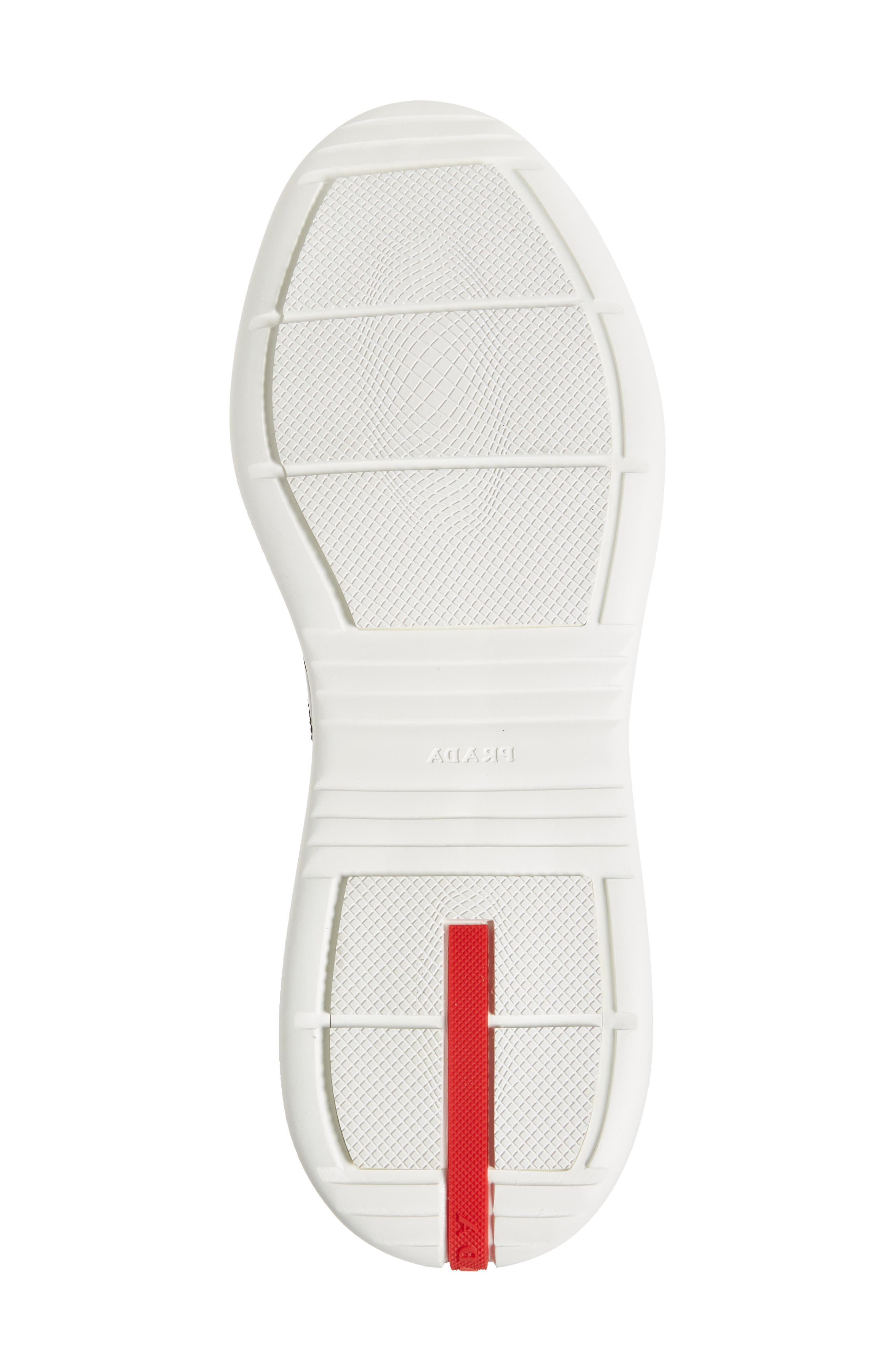 Prada America's Cup Sneaker in Fobw3 Ebano/Argento at Nordstrom - 6