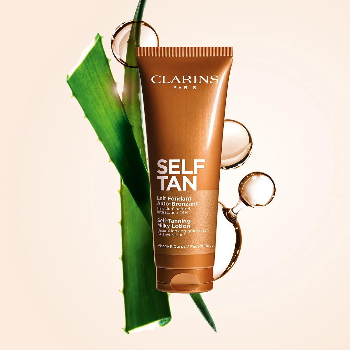 Self-Tanning Milky Lotion Face + Body Tanner - 1