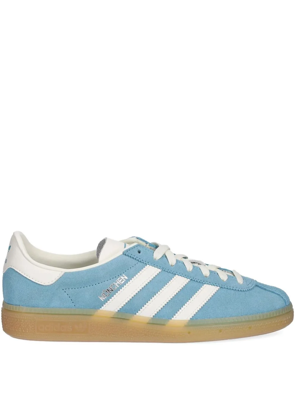 Muenchen three-stripe suede sneakers - 1