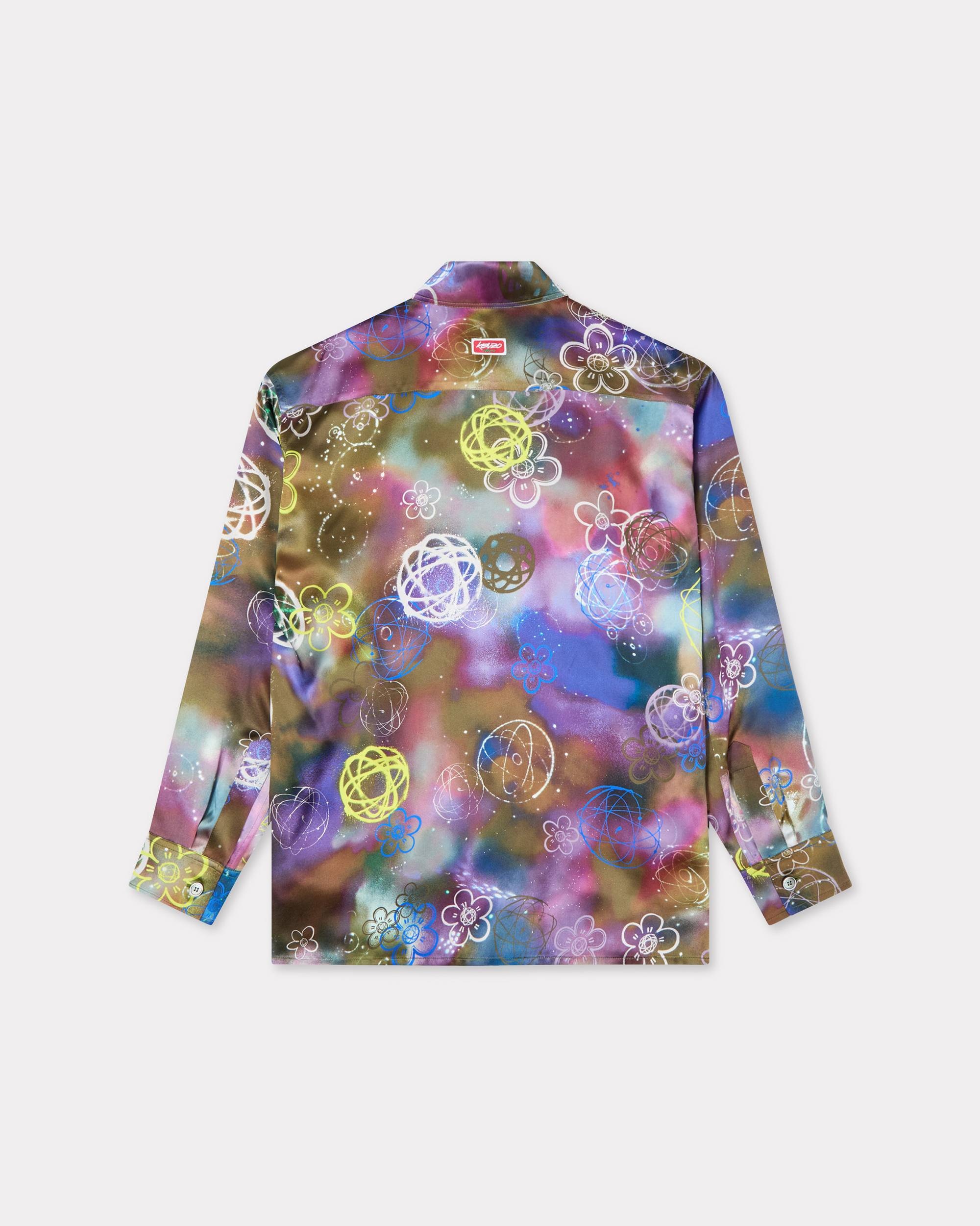 'Kenzo x Futura 2000' workwear shirt in silk - 2